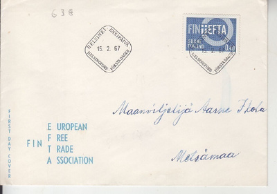 FDC 1967 Finefta