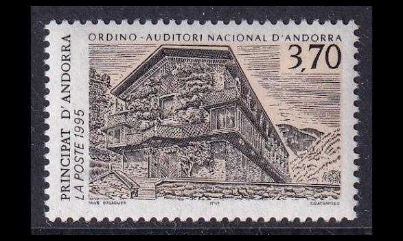 Andorra Fr 481 ** Turismi (1995)
