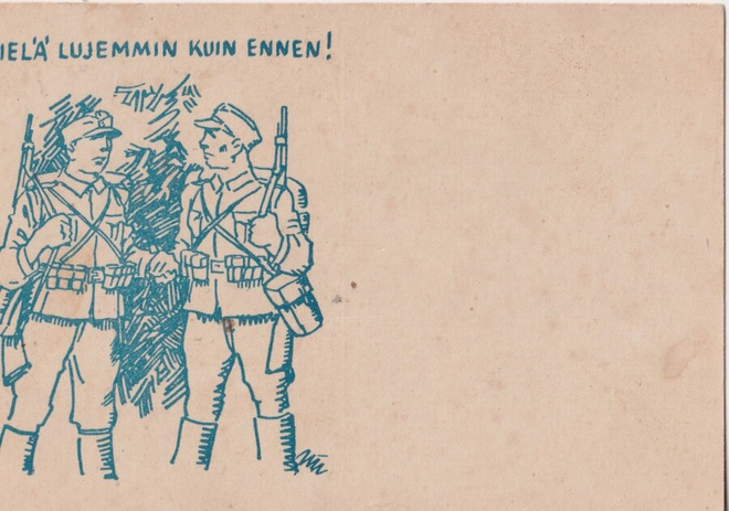 Vielä lujemmin kuin ennen ! Kenttäpostia . e144