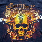 BULLET FOR MY VALENTINE skull T-Paita S-koko - pikkukuva 3