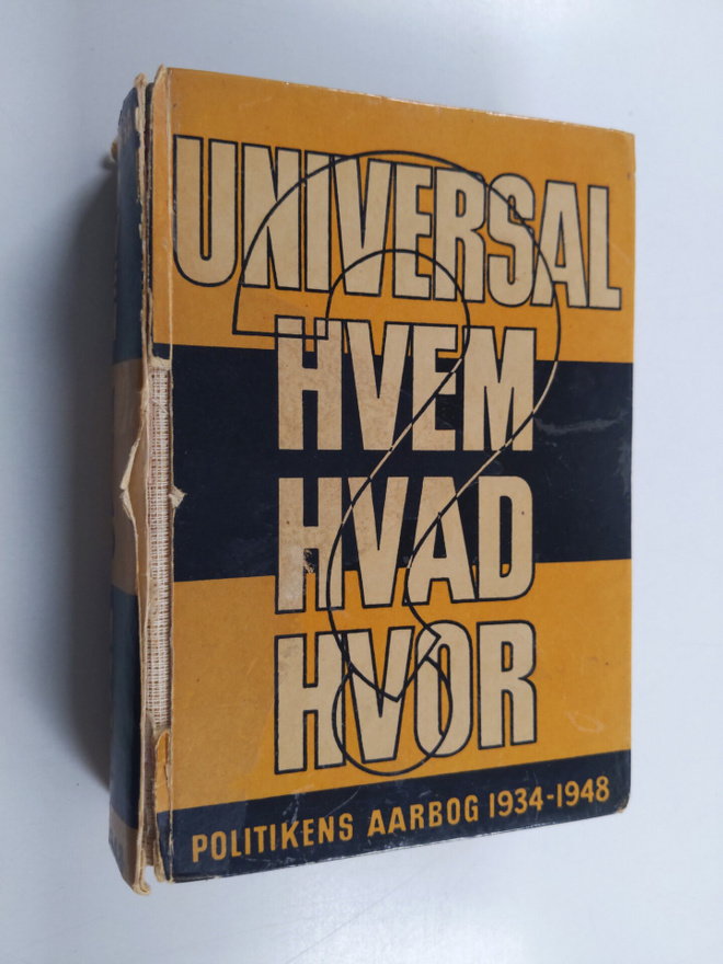 Universal Hvem Hvad Hvor 1934-1948