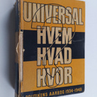 Universal Hvem Hvad Hvor 1934-1948 - pikkukuva 1