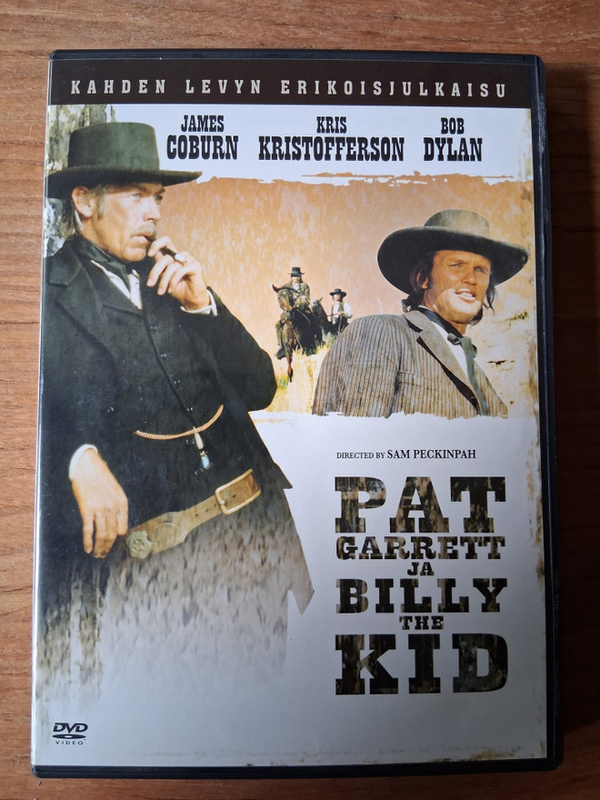 Pat Garrett ja Billy the Kid (1973) tupla-DVD