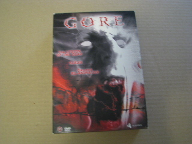 GORE / SPLATTER BOX  ( 3 kpl kauhu elokuvia )