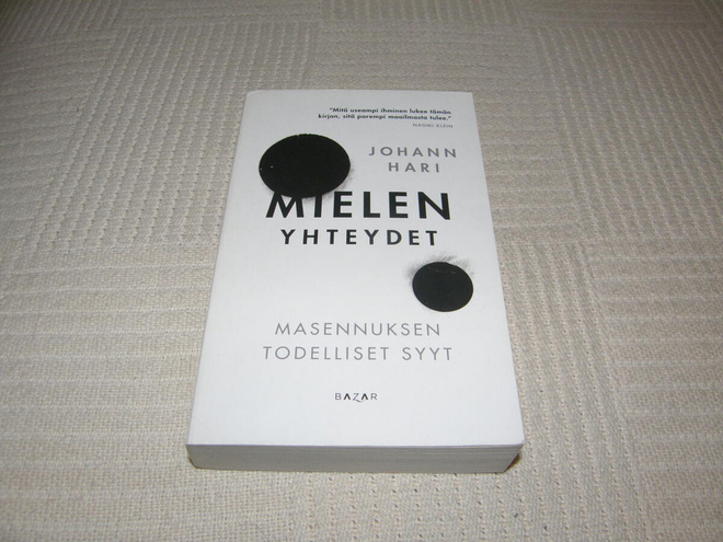 Johann Hari Mielen yhteydet  -pok