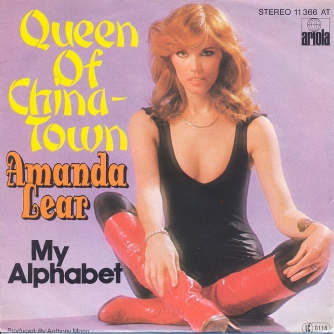 AMANDA LEAR: Queen Of China-Town / Alphabet  7"kk