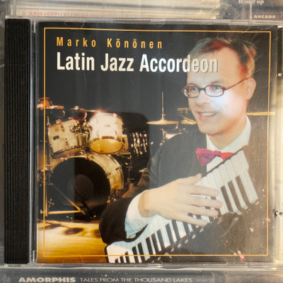 MARKO KÖNÖNEN - Latin Jazz Accordeon cd (haitarijazzia)
