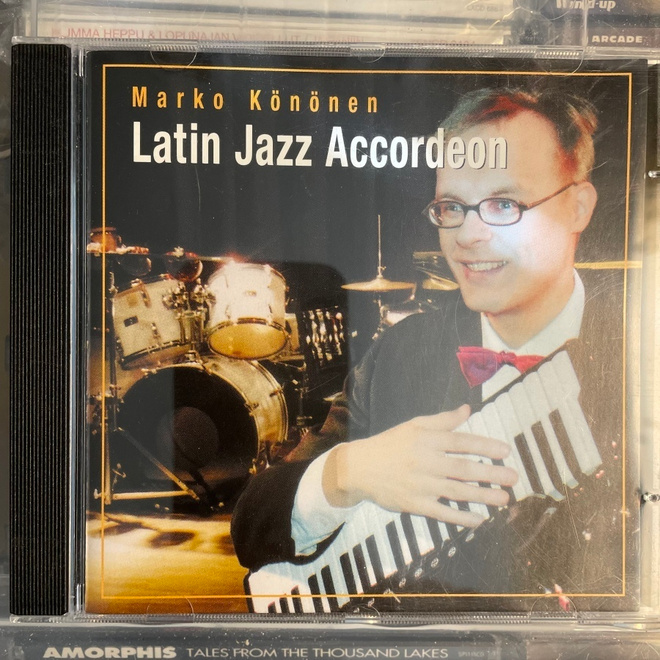 MARKO KÖNÖNEN - Latin Jazz Accordeon cd (haitarijazzia)
