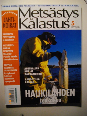 Metsästys ja Kalastus Nro 5/2002 (24.1)