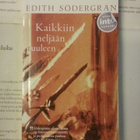Edith Södergran - Kaikkiin neljään tuuleen (pokkari) - pikkukuva 1