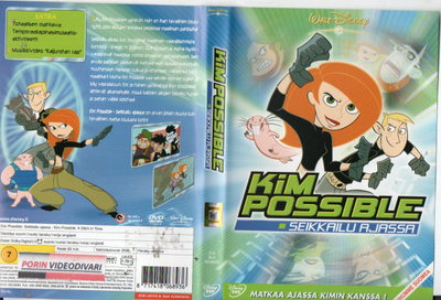 kim possible seikkailu ajassa (8 928) k -FI- DVD suomik. 2