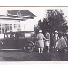 VANHA Valokuva UPEA Auto 1920-l 6 x 9 cm - pikkukuva 1