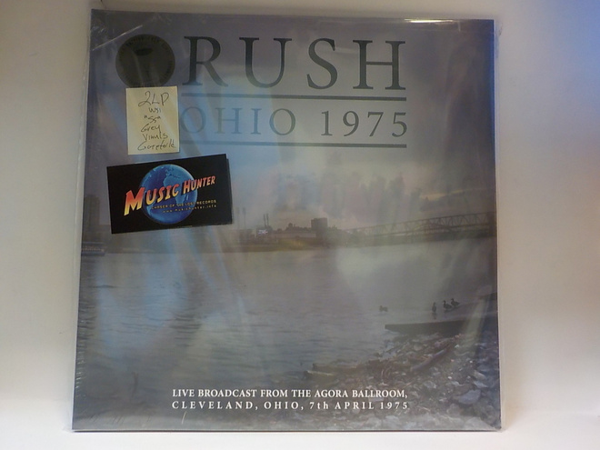 RUSH - AGORA BALLROOM, CLEVELAND OHIO, MAY 1975 UUSI 2LP