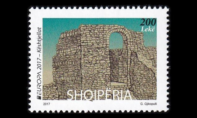 Albania 3545 ** Europa linnat ja palatsit (2017)