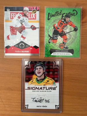 Blueline Liiga 26-27 / Török signature + 2 muuta