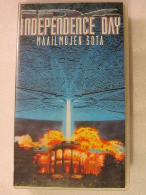 Independence Day • Maailmojen Sota VHS
