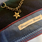 TOMMY HILFIGER DENIM GREEN PLAID TAKKI KOKO XS - pikkukuva 4