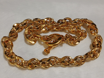 21k kullattu Kanadalainen kaulakoru Gold plated