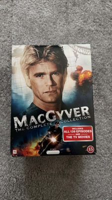 IHMEMIES MACGYVER DVD BOXI (UUSI/ILMAN MUOVEJA)