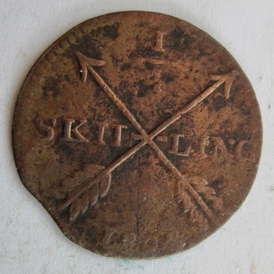 Ruotsi 1/4 skilling 1828 ? 1823 ?