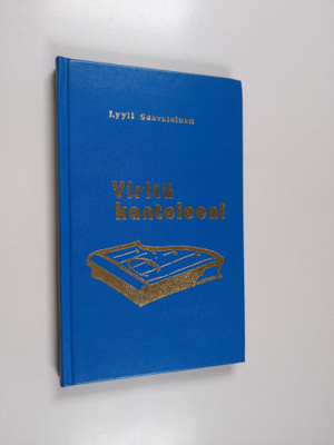 Lyyli Saavalainen : Viritä kanteleeni : runoja