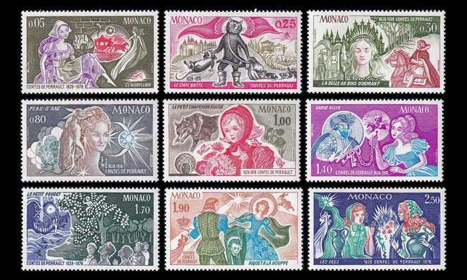 Monaco 1336-44 ** Charles Perrault Hanhiäidin satuja (1978)