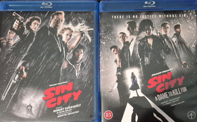 Sin city ja Sin city a dame to kill for -Blu-Ray