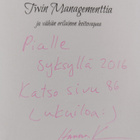 Hanna Kostamo : Twin managementtia ja vähän erilainen hoi... - pikkukuva 3