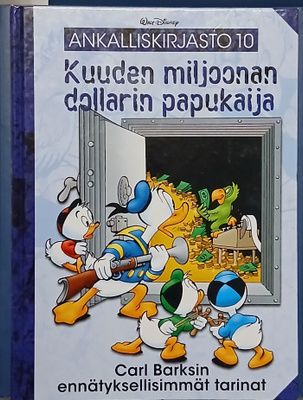 Ankalliskirjasto 10 : Kuuden miljoonan dollarin papukaija