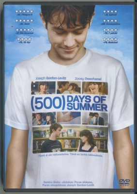 (500) DAYS OF SUMMER – Suomi-DVD 2009 - Joseph Gordon-Levitt