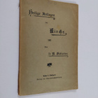 Adolf Schlatter : Heilige Anliegen der Kirche - vier Reden - pikkukuva 1