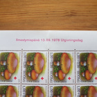 Sieniä Postimerkkiarkki 1978 Punainen risti 1.00+0.20 mk. - pikkukuva 2