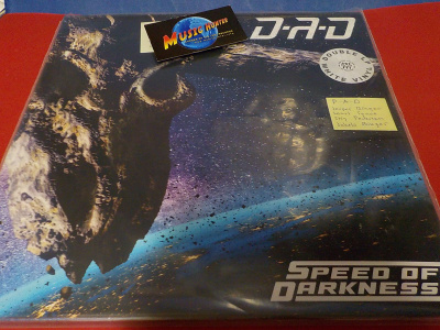 D-A-D - SPEED OF DARKNESS UUSI 2LP NELJÄLLÄ NIMMARILLA