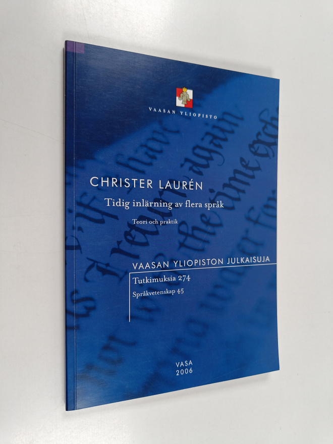 Christer Lauren : Tidig inlärning av flera språk : teori ...
