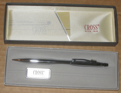 Cross Pencil Chrome 3503 (alkuperäinen kotelo + ohjeet)