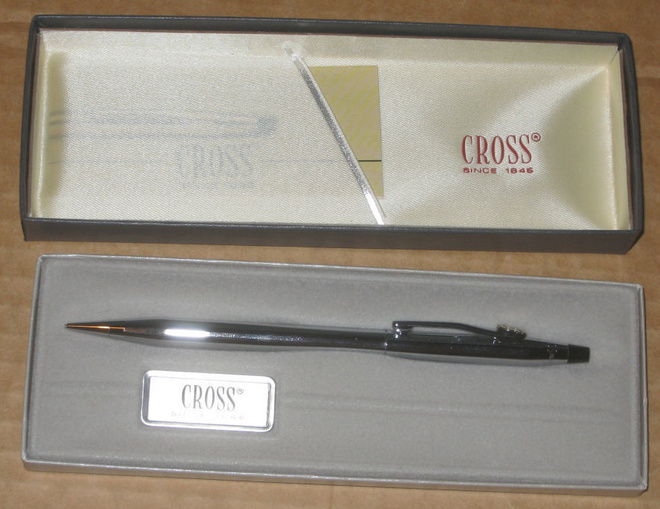 Cross Pencil Chrome 3503 (alkuperäinen kotelo + ohjeet)
