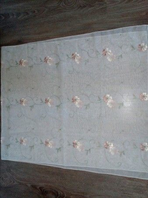 Iso brodeerattu hartiahuivi 68x170cm