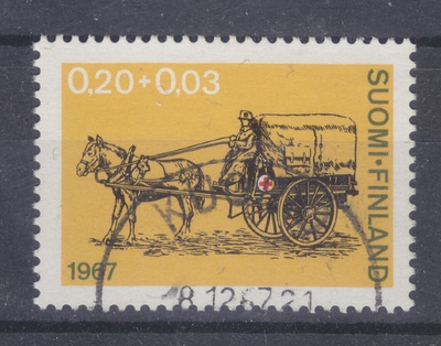 1967 PR 0,2 mk LLo leimalla.