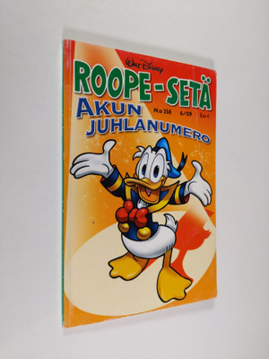 Walt Disney : Roope-setä 6/09 : Akun juhlanumero