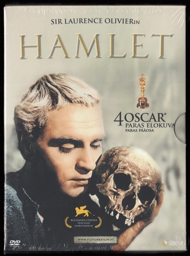 William Shakespearen HAMLET (1948) Laurence Olivier (UUSI)