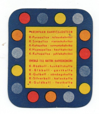 Kahvilappu. Parempaan kahvitalouteen.