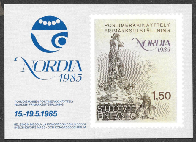 Nordia 1985 - näyttelymerkin kuva