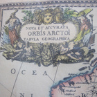 VANHA Kartta Orbis Arctoi Tabula Geografphica 1600-l Suomi y - pikkukuva 3