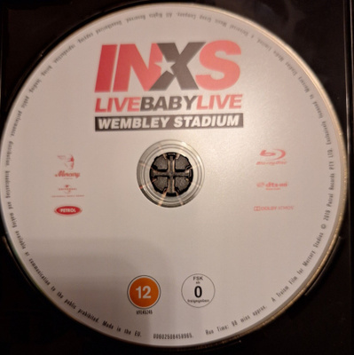 INXS – Live Baby Live BLU-RAY (vain levy !)