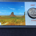 US State Quarters, Utah 2007 kortissa, UNC - pikkukuva 1