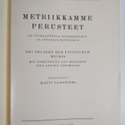 Matti Sadeniemi : Metriikkamme perusteet (tekijän omiste) - pikkukuva 3