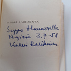 Kalevi Rahikainen : Hyvää huomenta : runoja (signeerattu,... - pikkukuva 3