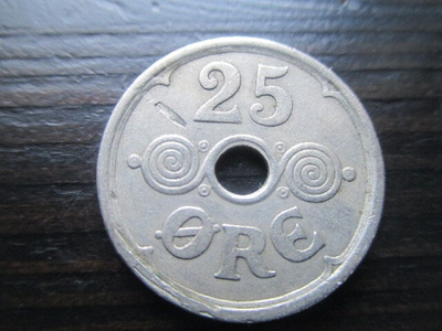 Tanska 25 öre 1924