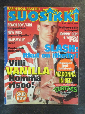 SUOSIKKI No 8 1991 34 V TAKAA KUVA 3 LEHDEN SISÄLTÖ