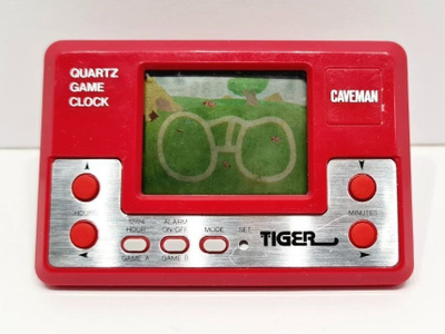 Tiger Electronics Caveman LCD peli